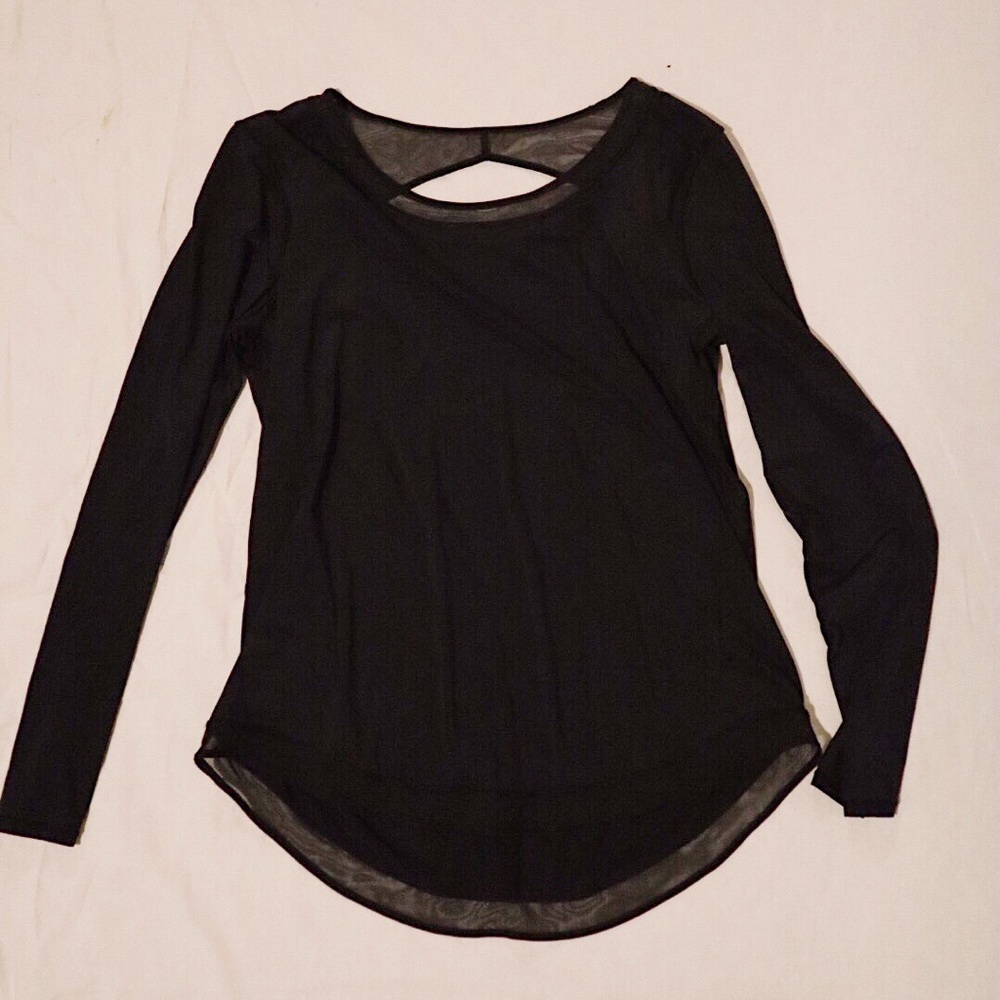 Open Back Long Sleeve